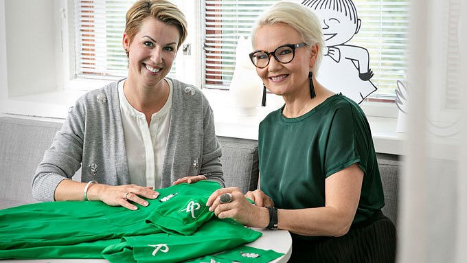 Sympaattiset Muumit valloittavat Mehiläisen työvaatteissa