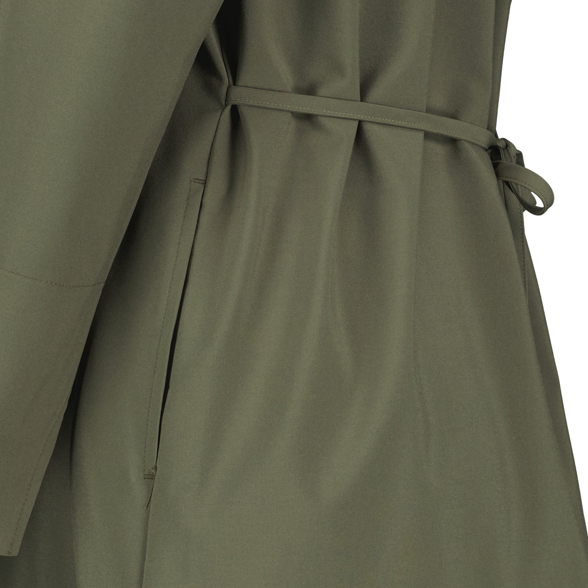 HELMI SHIRT DRESS OLIVE