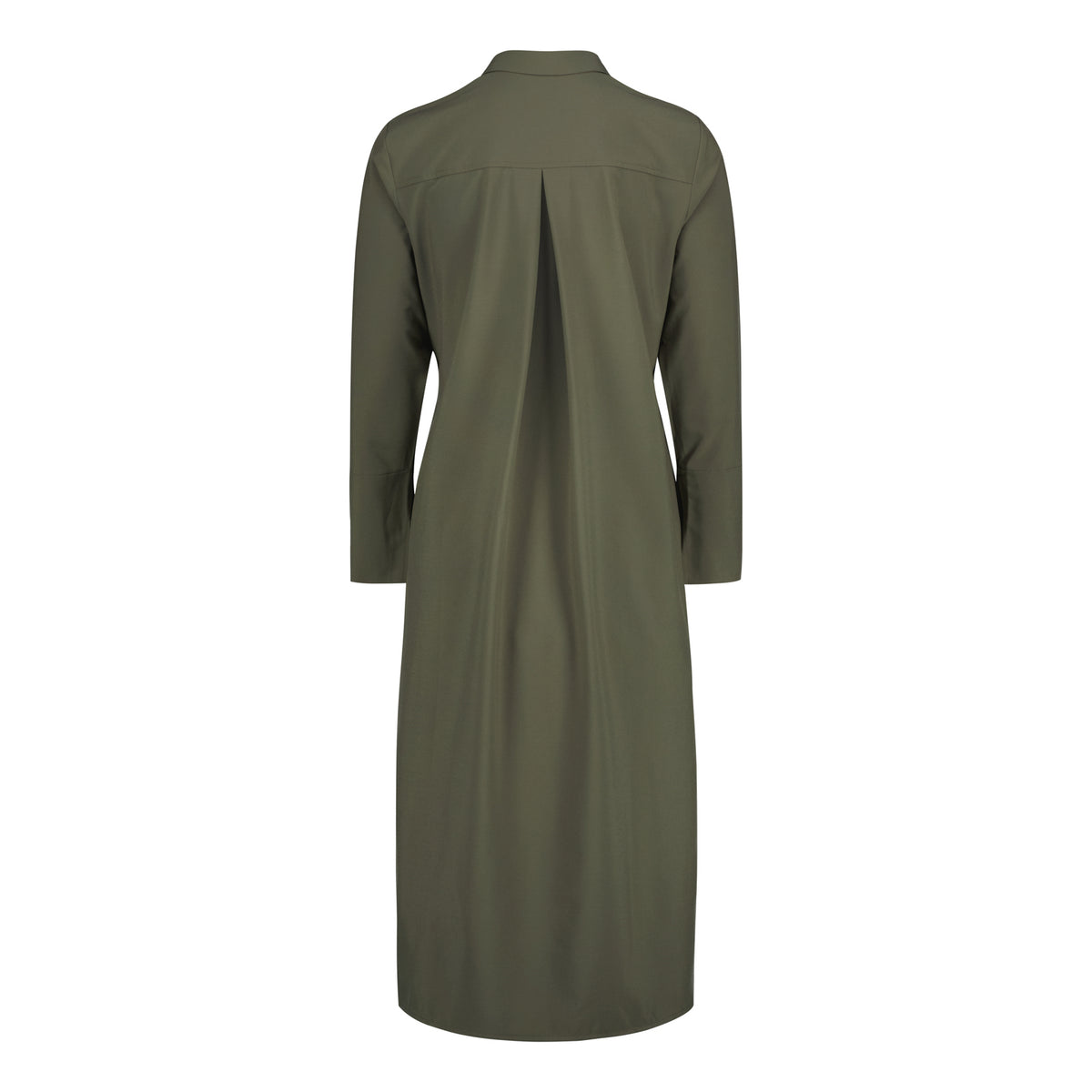 HELMI SHIRT DRESS OLIVE