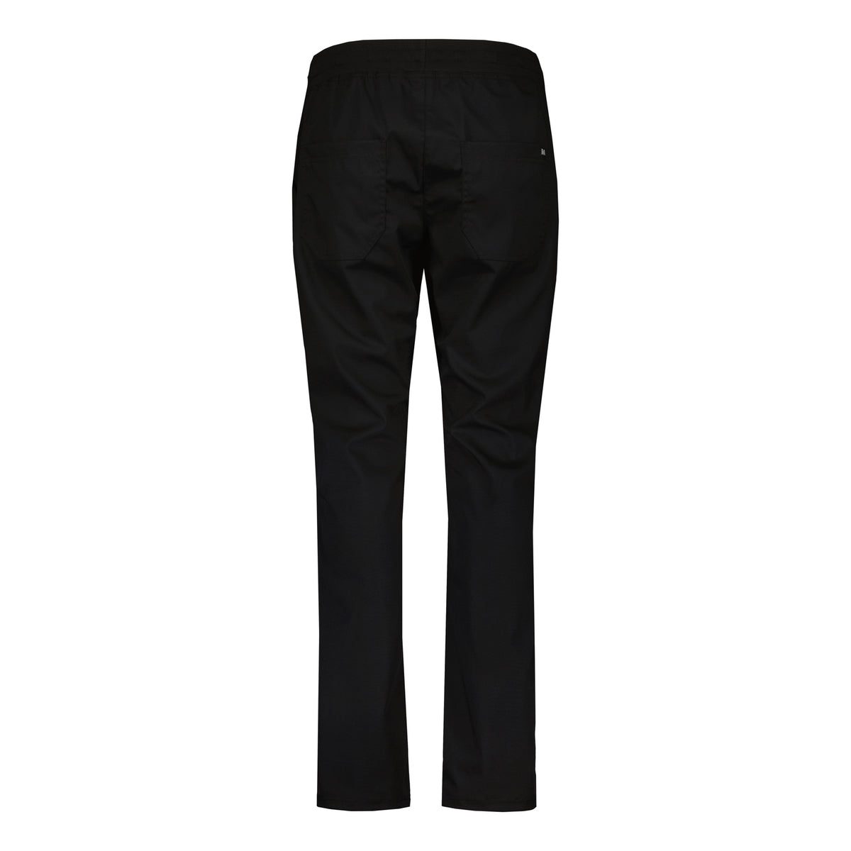 Mustat Elo unisex työhousut takaa
