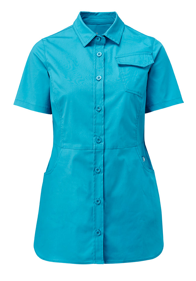 INNA WOMEN'S SHIRT DRESS PEA