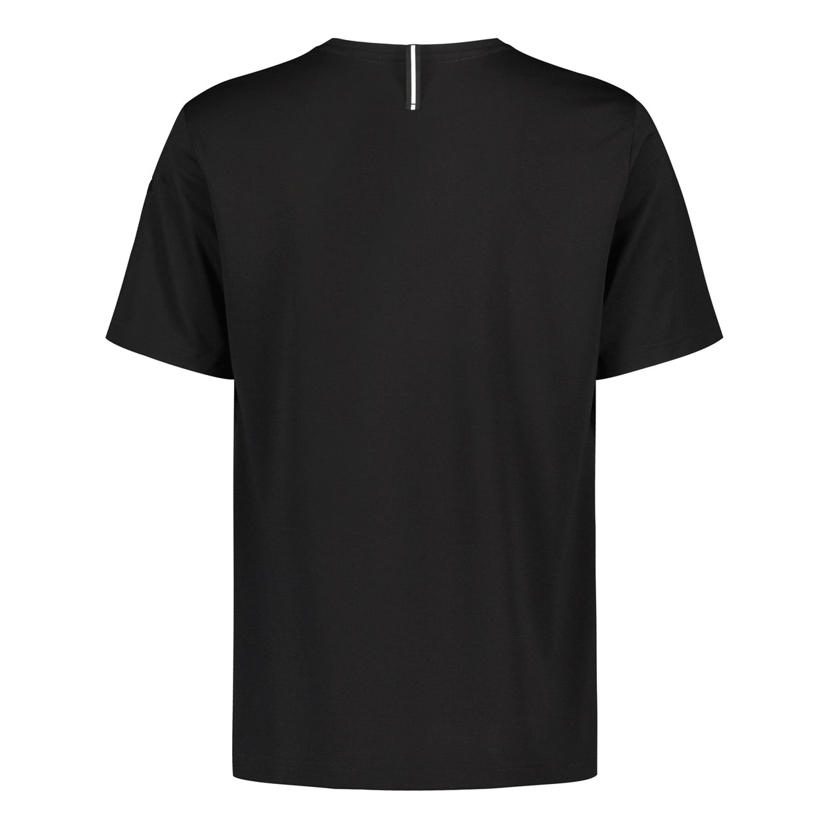 Mustan Loimu unisex t-paidan selkäpuoli