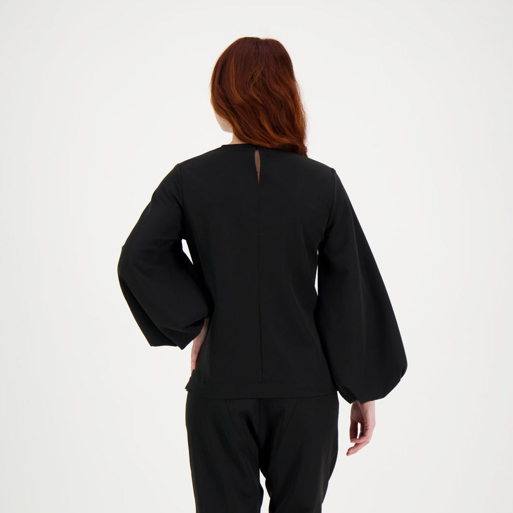 ANNA WOMEN'S SHIRT BLK