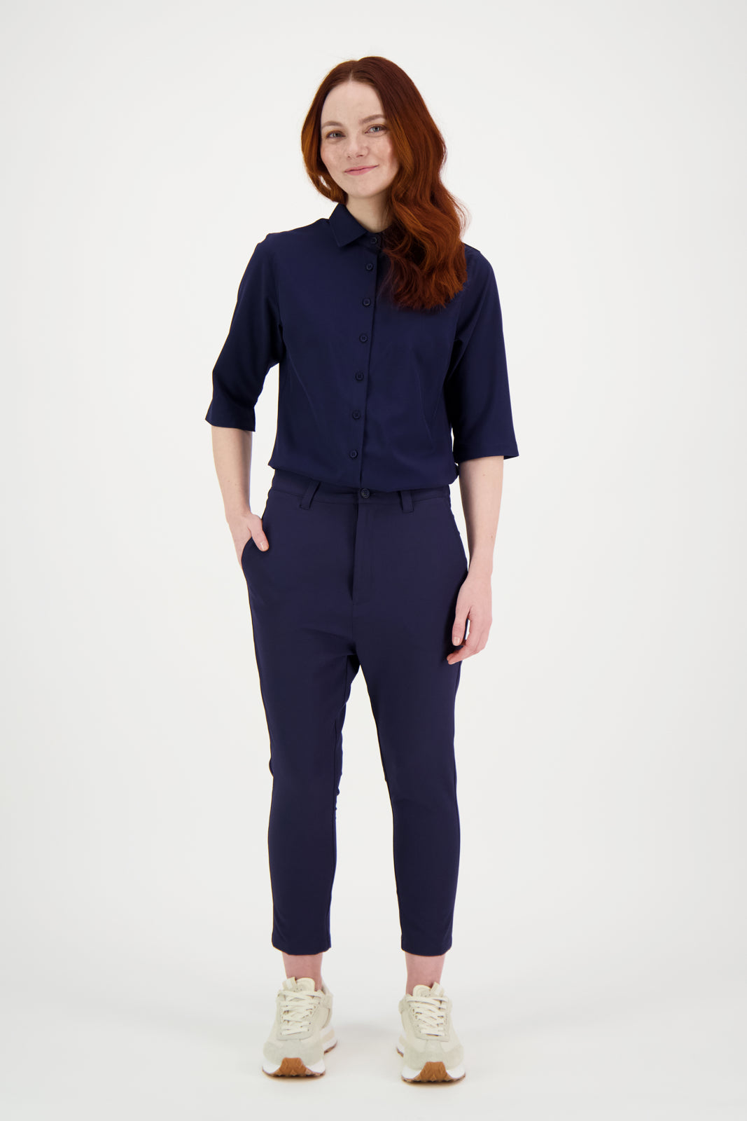 TOIVO WOMEN'S TROUSERS NVY