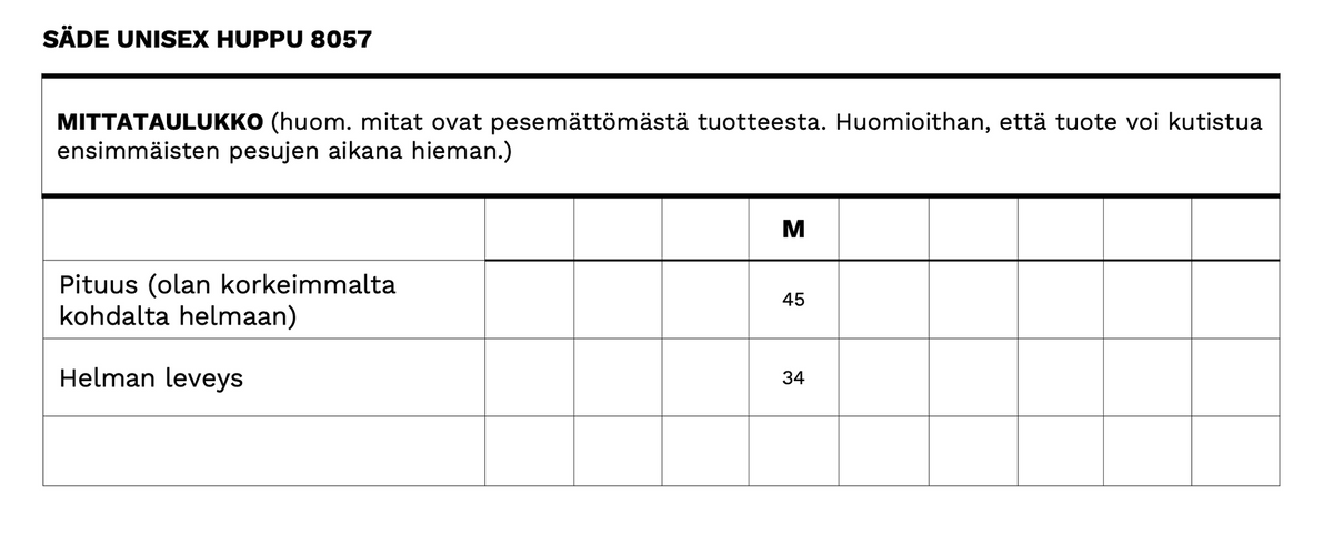 SÄDE HUPPU NVY