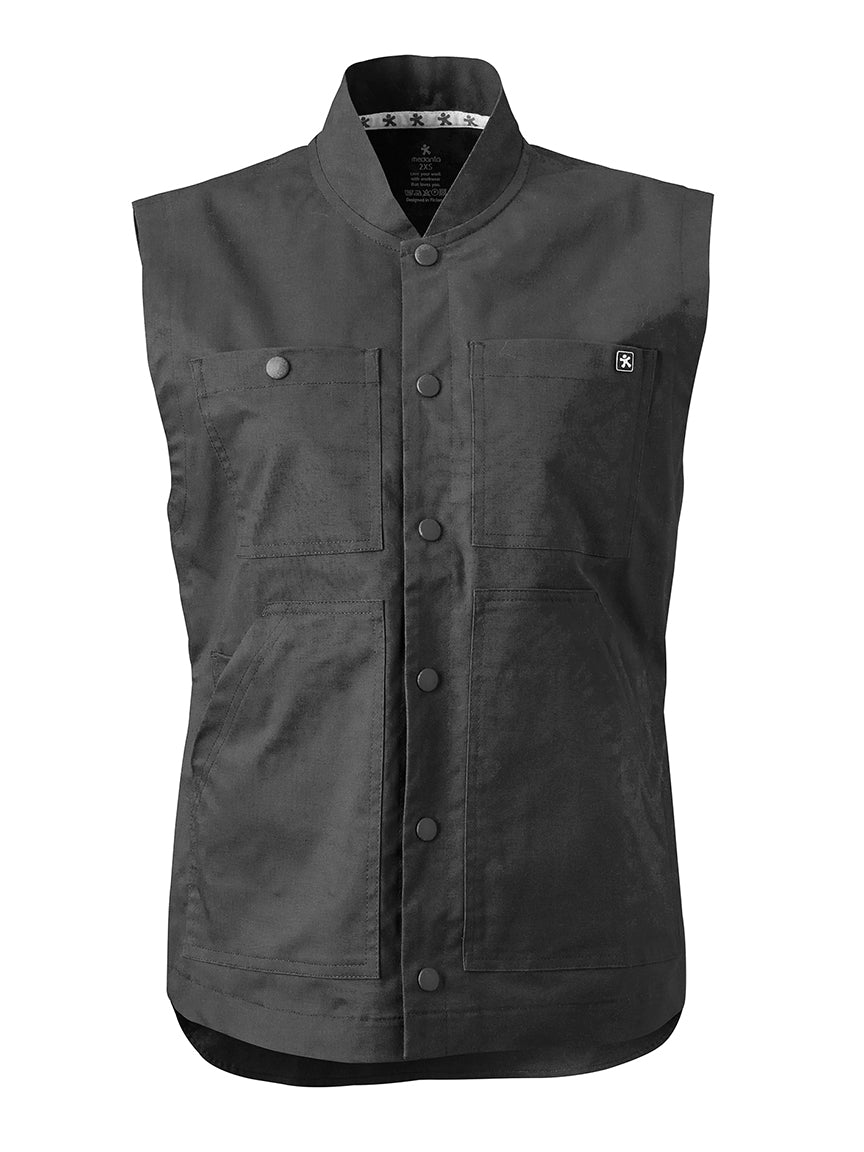 KARO UNISEX VEST BLK