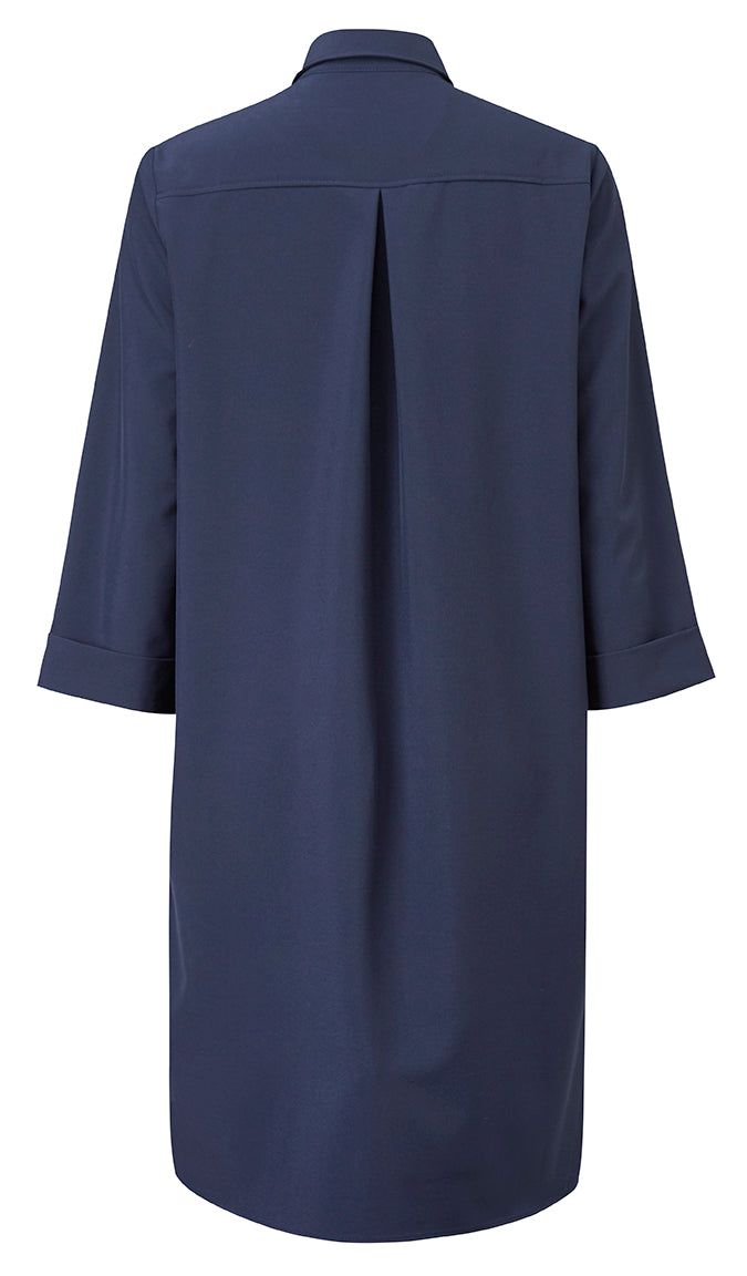 IINA SHIRT DRESS NAVY