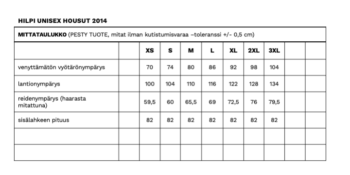 HILPI UNISEX PANTS