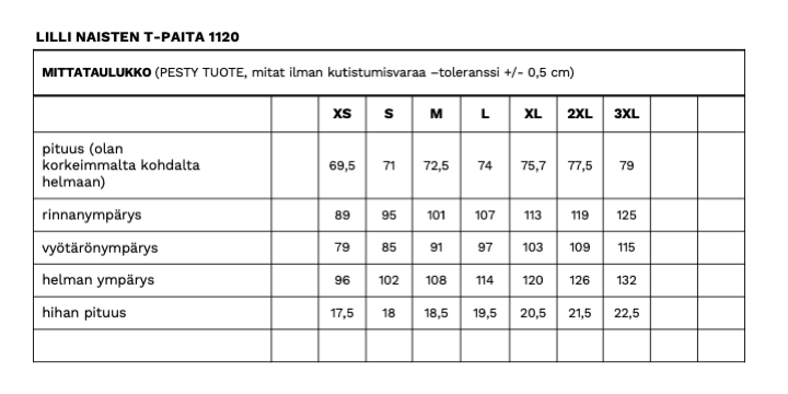 LILLI NAISTEN T-PAITA BLK