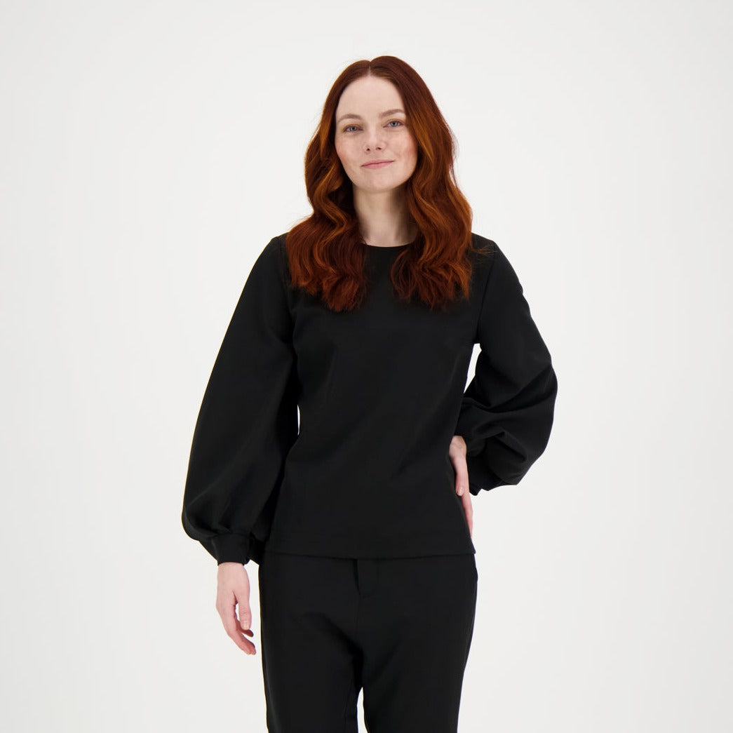 ANNA WOMEN'S SHIRT BLK
