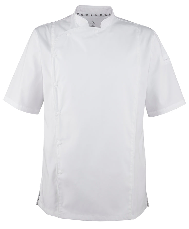 LUCA UNISEX CHEF JACKET WHT
