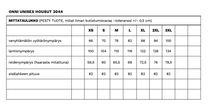 ONNI UNISEX HOUSUT NVY