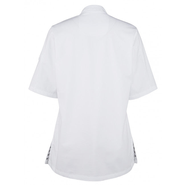 ELLA WOMEN'S CHEF JACKET WHT
