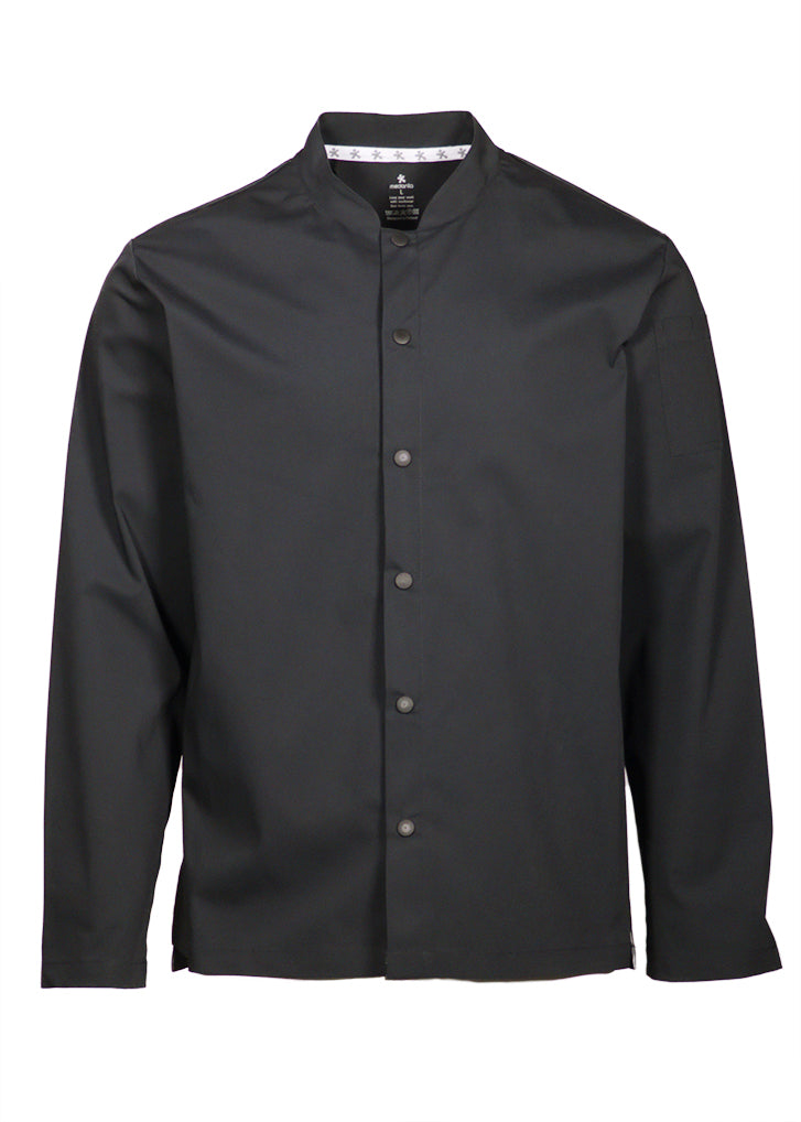 MIKE UNISEX CHEF JACKET BLK