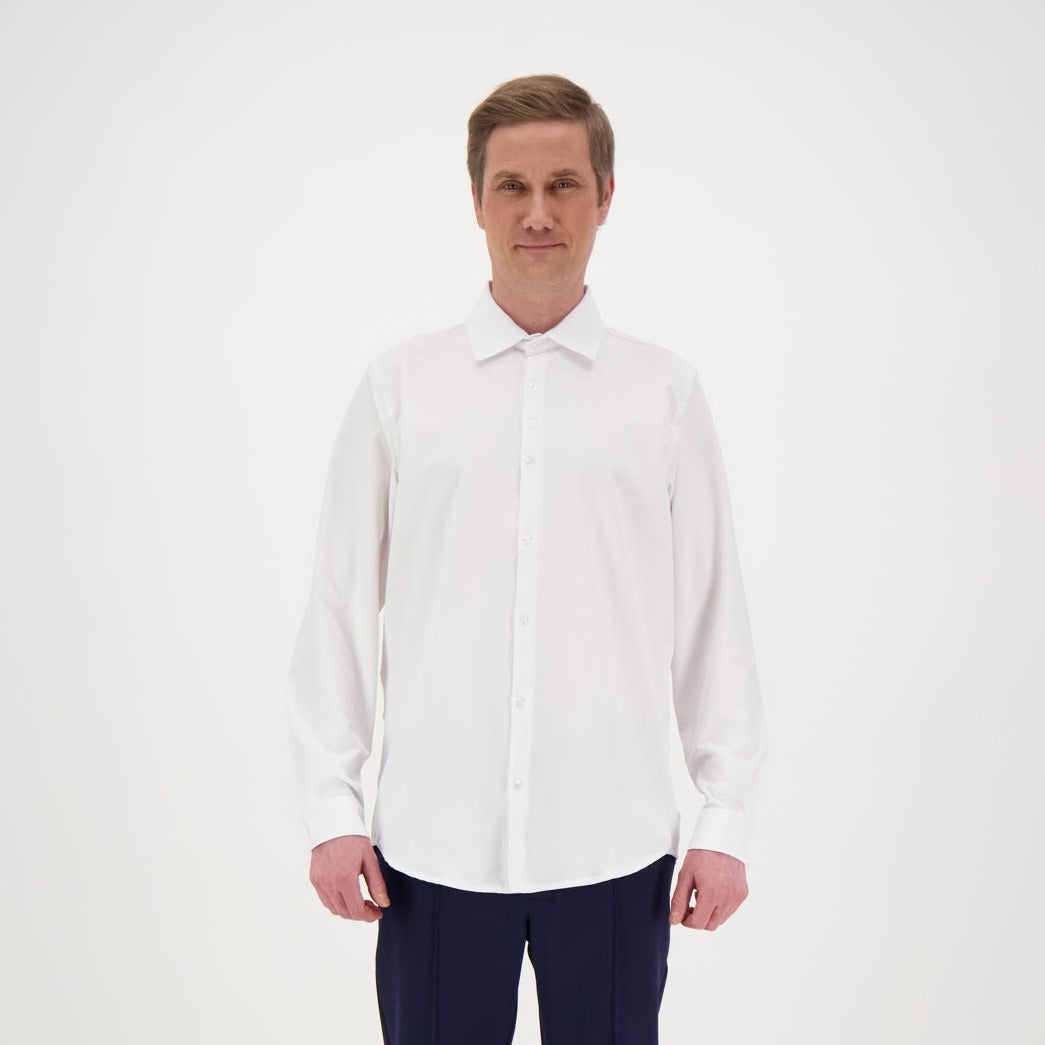 Valkoinen unisex ADAM paitapusero