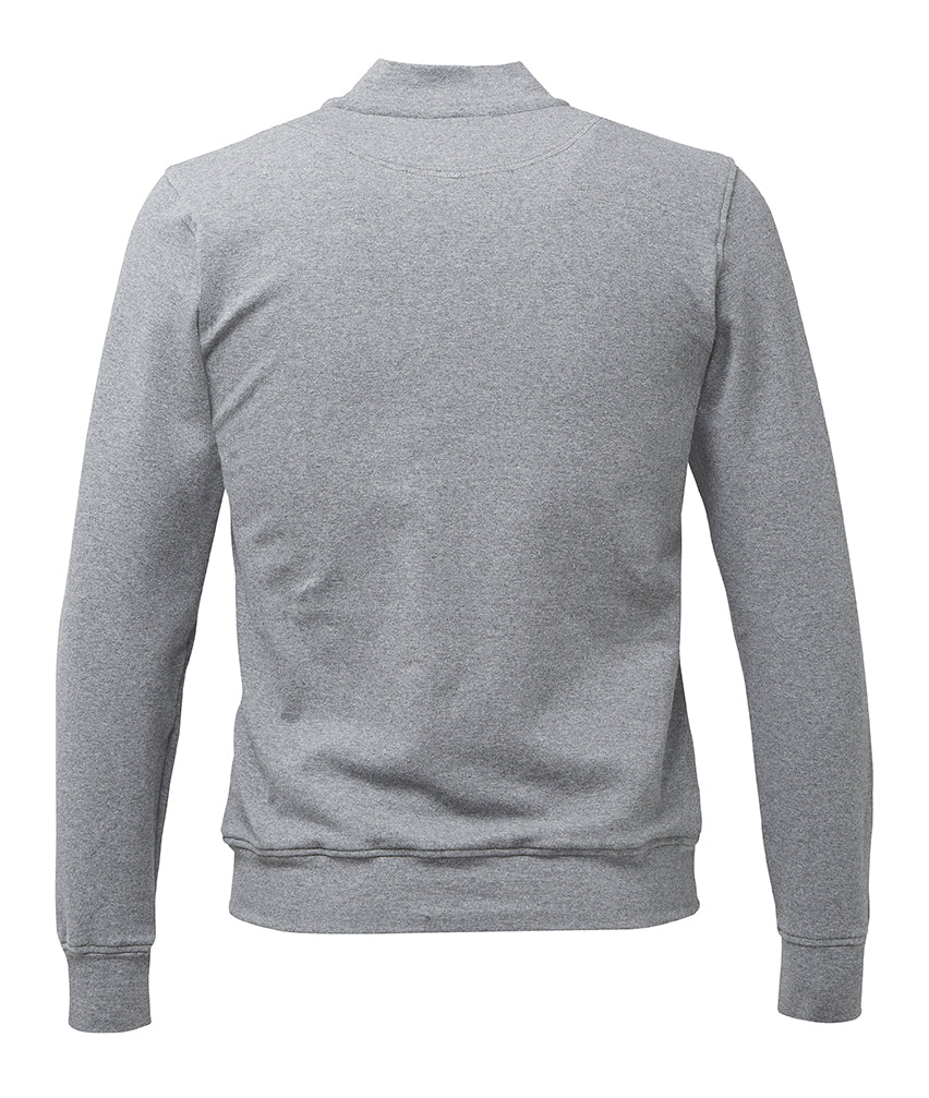 Harmaan Viima unisex vilutakin selkäpuoli